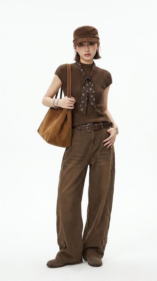 鞋靴与服饰整体穿搭场景大片